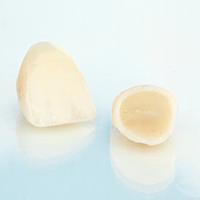closeup of dental crowns in Mesquite (for What Is a Dental Crown? Section)
